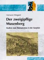 Cover-Bild Studien zum Humanismus in der Kurpfalz