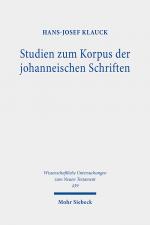 Cover-Bild Studien zum Korpus der johanneischen Schriften