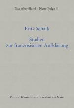 Cover-Bild Studien zur französischen Aufklärung