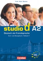 Cover-Bild Studio d - Deutsch als Fremdsprache - Grundstufe - A2: Teilband 1