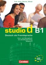 Cover-Bild Studio d - Deutsch als Fremdsprache - Grundstufe - B1: Teilband 2