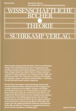 Cover-Bild Suhrkamp Theorie