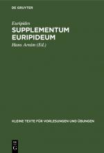 Cover-Bild Supplementum Euripideum
