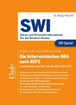 Cover-Bild SWI-Spezial, Die österreichischen DBA nach BEPS