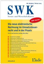 Cover-Bild SWK-Spezial Die neue elektronische Rechnung im Umsatzsteuerrecht u. in der Praxis