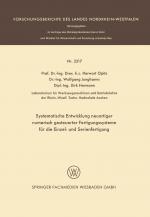 Cover-Bild Systematische Entwicklung neuartiger numerisch gesteuerter Fertigungssysteme für die Einzel- und Serienfertigung