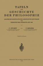 Cover-Bild Tafeln zur Geschichte der Philosophie
