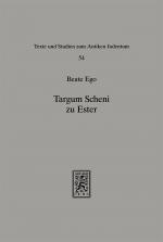 Cover-Bild Targum Scheni zu Ester