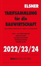 Cover-Bild Tarifsammlung für die Bauwirtschaft 2022/23/24