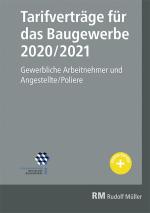 Cover-Bild Tarifverträge für das Baugewerbe 2020/2021