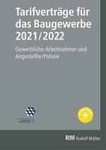 Cover-Bild Tarifverträge für das Baugewerbe 2021/2022