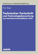 Cover-Bild Technischer Fortschritt und Technologiebewertung aus betriebswirtschaftlicher Sicht