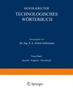 Cover-Bild Technologisches Wörterbuch