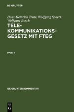 Cover-Bild Telekommunikationsgesetz mit FTEG