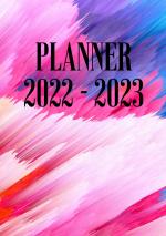 Cover-Bild Terminplaner Jahreskalender 2022 - 2023, Terminkalender DIN A5, Taschenbuch und Hardcover