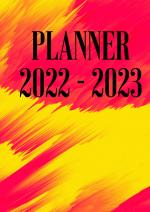 Cover-Bild Terminplaner Jahreskalender 2022 - 2023, Terminkalender DIN A5, Taschenbuch und Hardcover