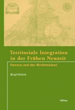 Cover-Bild Territoriale Integration in der Frühen Neuzeit