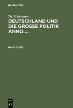 Cover-Bild Th. Schiemann: Deutschland und die große Politik anno ... / 1907