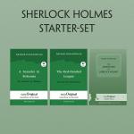 Cover-Bild The Adventures of Sherlock Holmes (mit 4 MP3 Audio-CDs) - Starter-Set