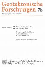 Cover-Bild The Geological Significance of Microstructures in Crystalline Rocks