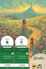 Cover-Bild The Wizard of Oz / Der Zauberer von Oz (2 Bücher + 2 MP3 Audio-CDs + exklusive Extras) - Frank-Lesemethode