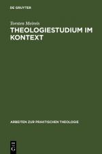 Cover-Bild Theologiestudium im Kontext