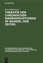 Cover-Bild Therapie der chronischen Niereninsuffizienz im Wandel der Zeiten