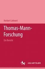 Cover-Bild Thomas-Mann-Forschung