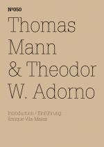 Cover-Bild Thomas Mann & Theodor W. Adorno