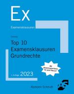 Cover-Bild Top 10 Examensklausuren Grundrechte