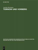 Cover-Bild Tornow und Vorberg