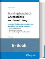 Cover-Bild Trainingshandbuch Grundstückswertermittlung (E-Book)
