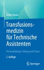 Cover-Bild Transfusionsmedizin für Technische Assistenten
