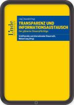 Cover-Bild Transparenz und Informationsaustausch