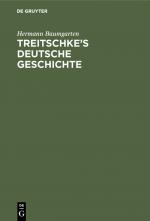 Cover-Bild Treitschke’s Deutsche Geschichte