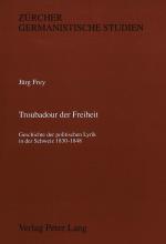 Cover-Bild Troubadour der Freiheit