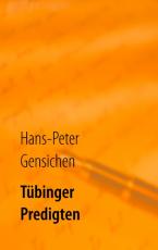 Cover-Bild Tübinger Predigten