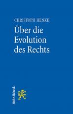 Cover-Bild Über die Evolution des Rechts