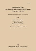 Cover-Bild Über einige neue Reaktionen des Indens