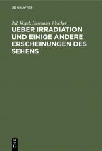 Cover-Bild Ueber Irradiation und einige andere Erscheinungen des Sehens