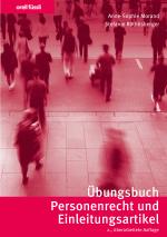 Cover-Bild Übungsbuch Personenrecht und Einleitungsartikel