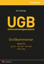 Cover-Bild UGB Großkommentar / UGB Unternehmensgesetzbuch Kommentar - Band IV