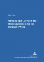 Cover-Bild Umfang und Grenzen der Rechtsaufsicht über die Deutsche Welle