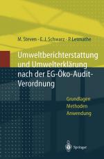 Cover-Bild Umweltberichterstattung und Umwelterklärung nach der EG-Ökoaudit-Verordnung