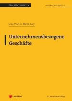 Cover-Bild Unternehmensbezogene Geschäfte (Skriptum)