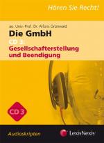 Cover-Bild Unternehmensrecht - Die GmbH 3 - Audioskriptum