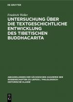 Cover-Bild Untersuchung über die textgeschichtliche Entwicklung des tibetischen Buddhacarita