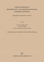 Cover-Bild Untersuchungen der anodischen Teile einer Glimmentladung