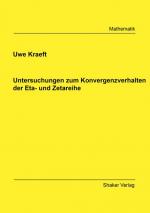 Cover-Bild Untersuchungen zum Konvergenzverhalten der Eta- und Zetareihe