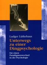 Cover-Bild Unterwegs zu einer Dingpsychologie